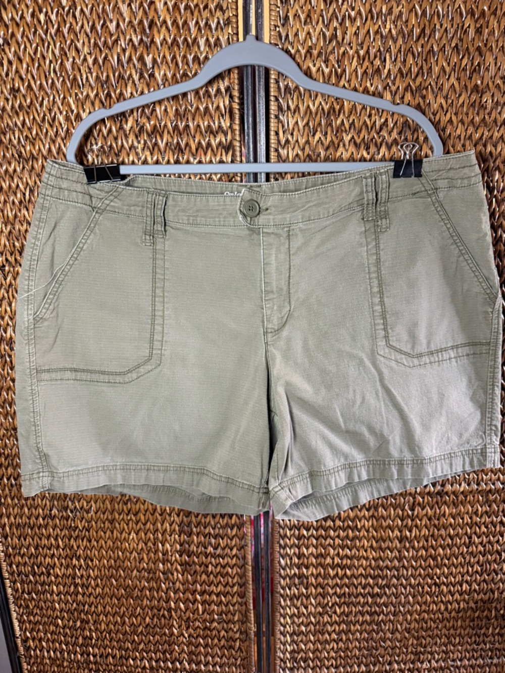 St. John's Bay Woman’s Shorts in Olive
